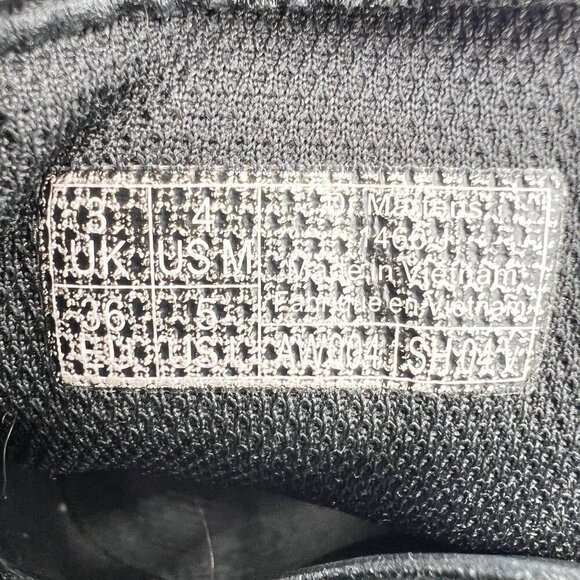 Dr. Martens 1460 J Women Size 5 Black Leather 8 Eye Side Zip Combat Boot - Picture 9 of 10